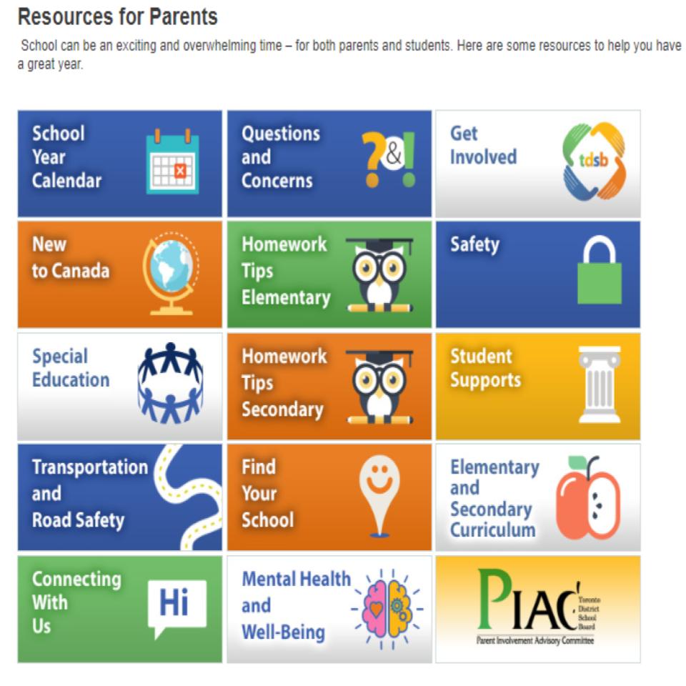 resources for parents